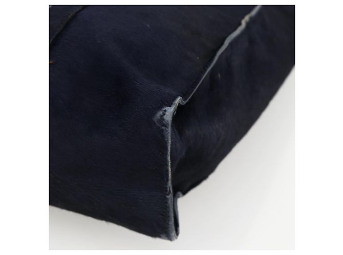 PRADA Tote Bag Harako leather Navy - vista 14