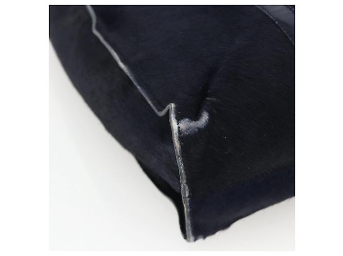 PRADA Tote Bag Harako leather Navy - vista 15