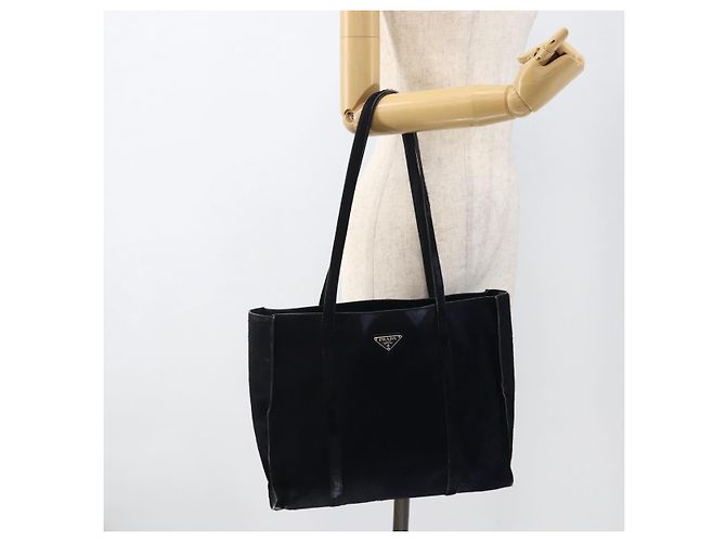 PRADA Tote Bag Harako leather Navy - vista 24