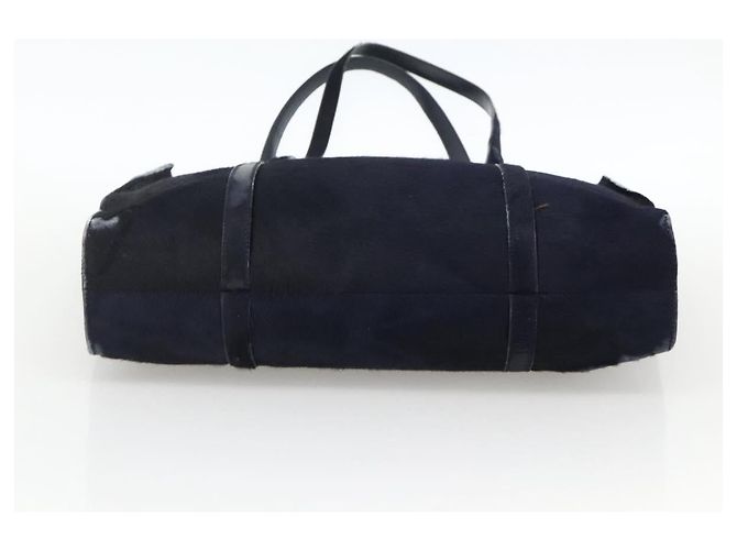 PRADA Tote Bag Harako leather Navy - vista 5