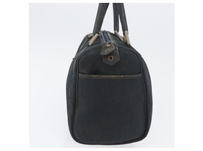 Christian Dior Trotter Canvas Hand Bag Black - vista 4