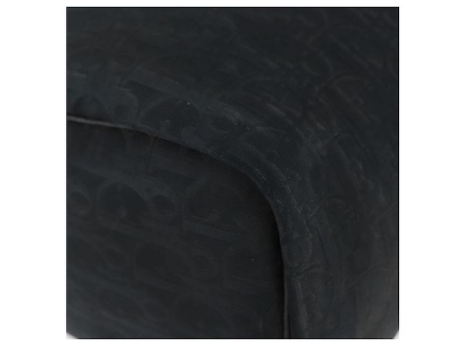 Christian Dior Trotter Canvas Hand Bag Black - vista 9