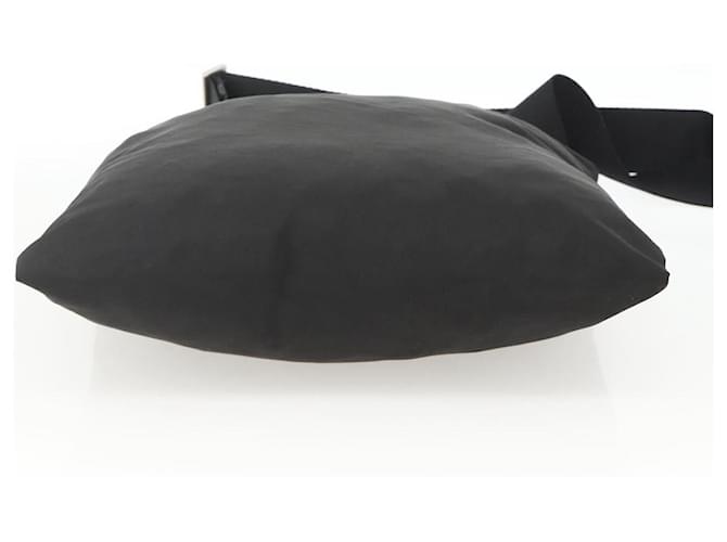 PRADA Shoulder Bag Nylon Black Silver - vista 5