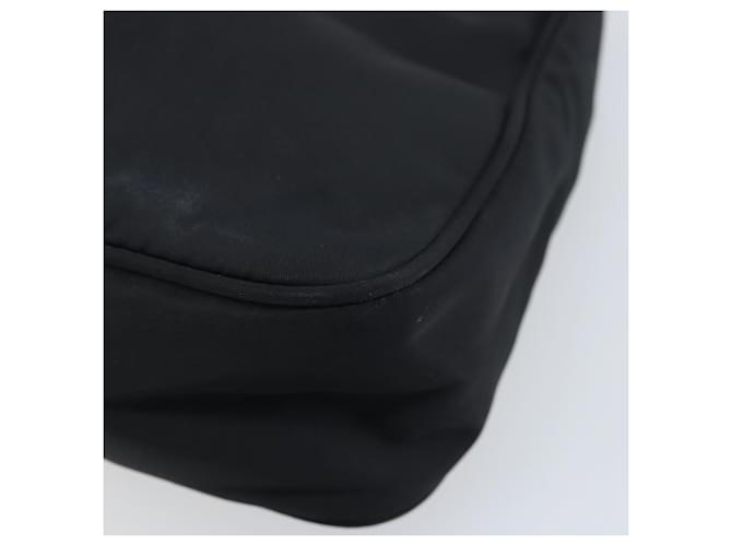 PRADA Hand Pouch Bag Nylon Black Silver - vista 15