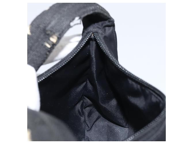 PRADA Hand Pouch Bag Nylon Black Silver - vista 20