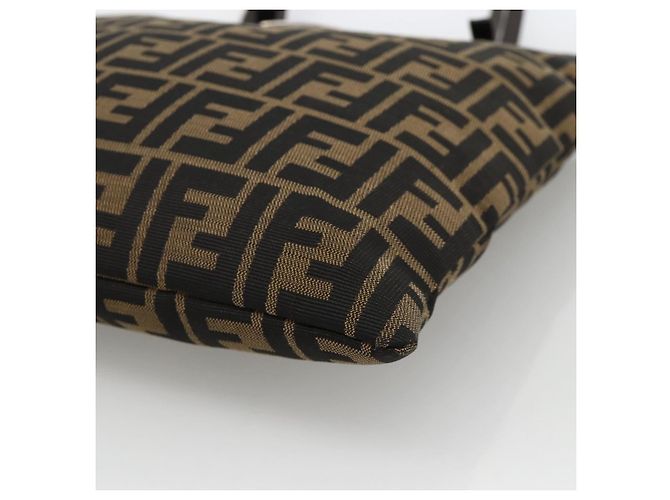 FENDI Zucca Canvas Tote Bag Black Brown - vista 15