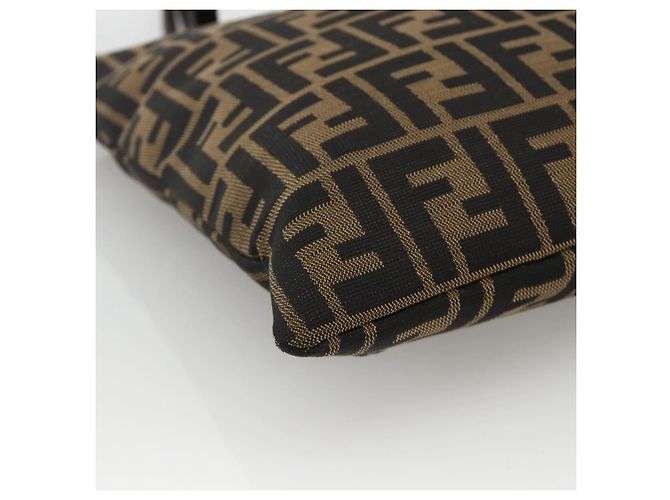 FENDI Zucca Canvas Tote Bag Black Brown - vista 16