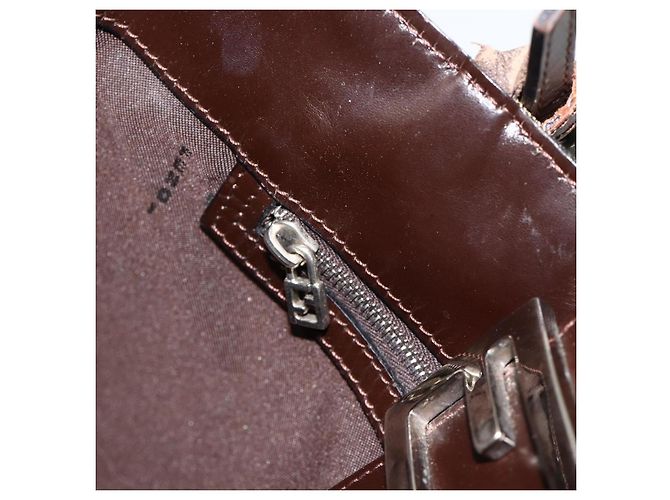 FENDI Zucca Canvas Tote Bag Black Brown - vista 22
