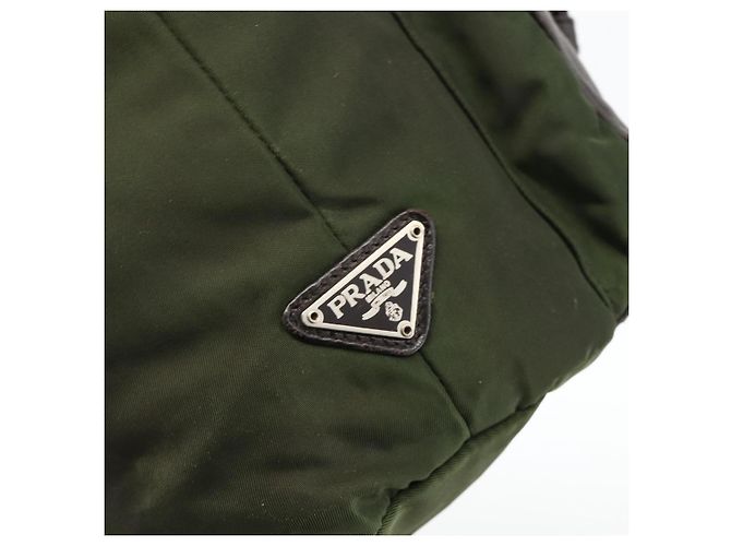 PRADA Rucksack Nylon Green Silver - Ansicht 19