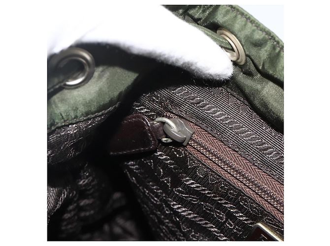 PRADA Rucksack Nylon Green Silver - Ansicht 23