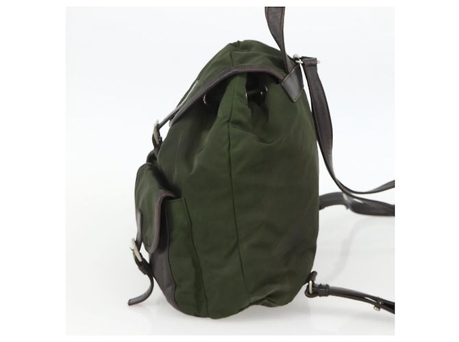 PRADA Rucksack Nylon Green Silver - Ansicht 4