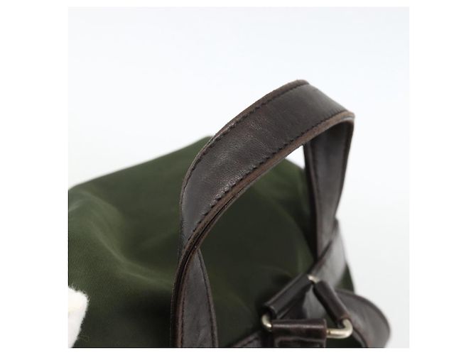 PRADA Rucksack Nylon Green Silver - Ansicht 7