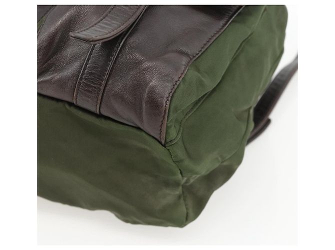 PRADA Rucksack Nylon Green Silver - Ansicht 9