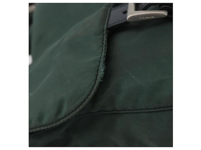 PRADA Rucksack Nylon Green Silver - Ansicht 10