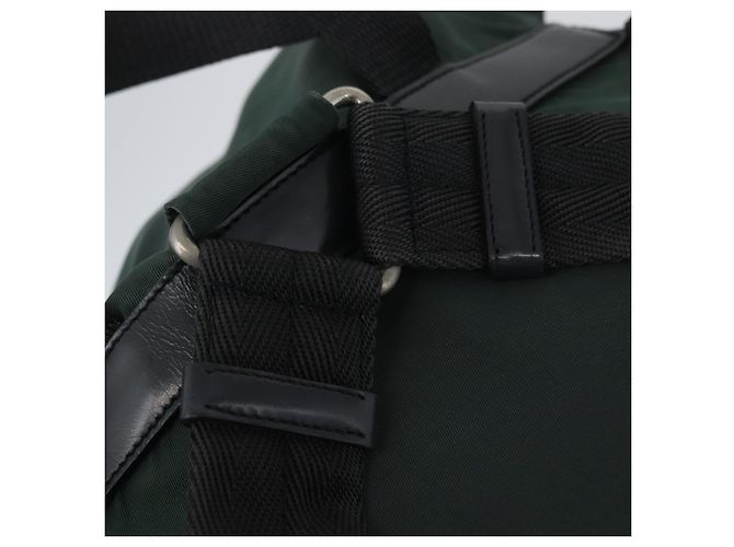 PRADA Rucksack Nylon Green Silver - Ansicht 14