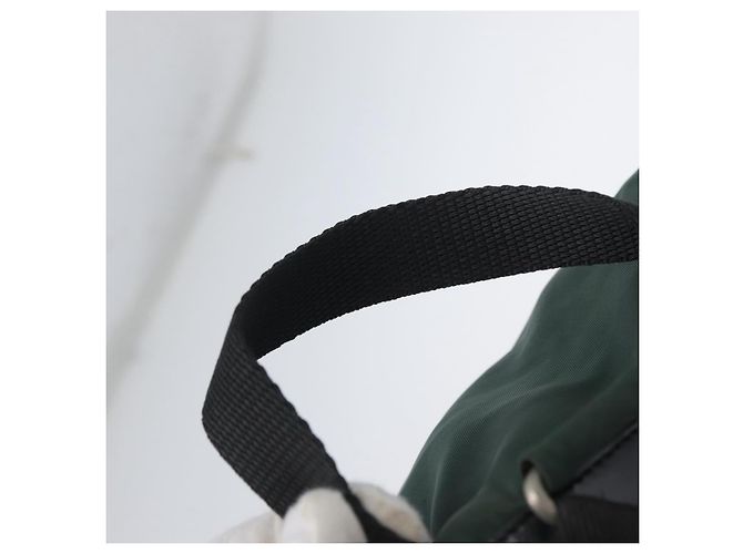 PRADA Rucksack Nylon Green Silver - Ansicht 15