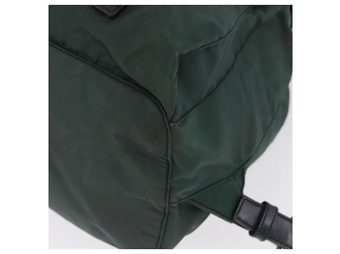 PRADA Rucksack Nylon Green Silver - Ansicht 18