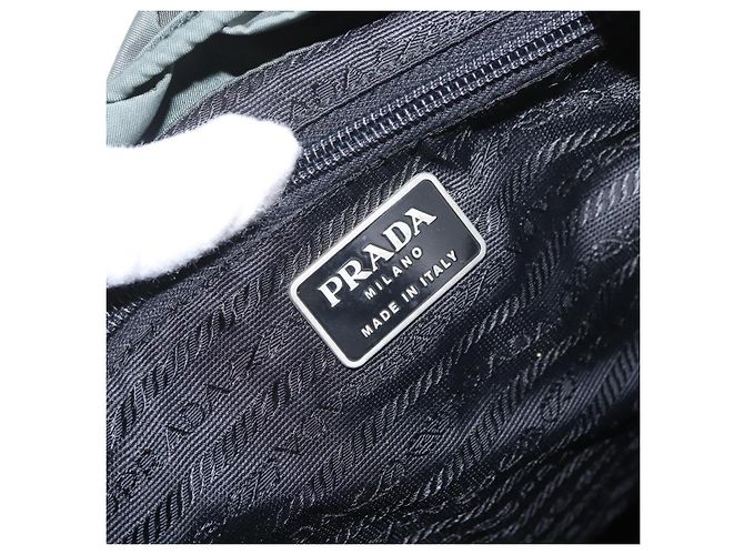 PRADA Rucksack Nylon Green Silver - Ansicht 26