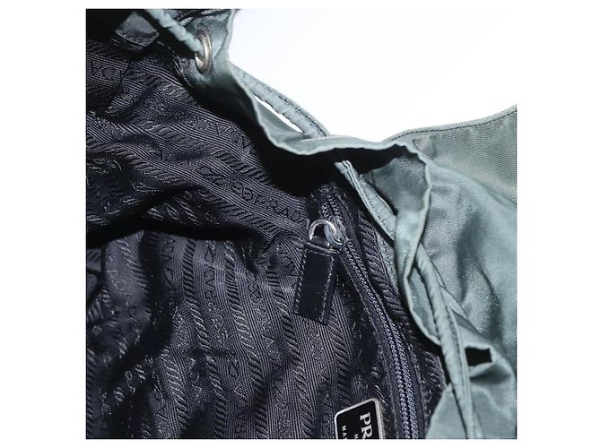 PRADA Rucksack Nylon Green Silver - Ansicht 29