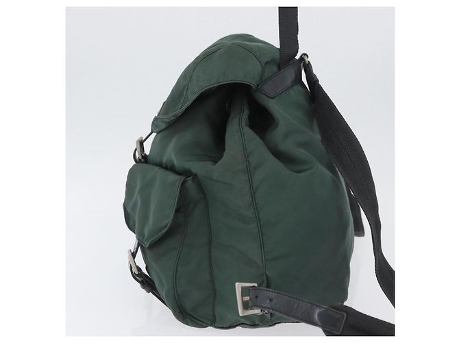 PRADA Rucksack Nylon Green Silver - Ansicht 3