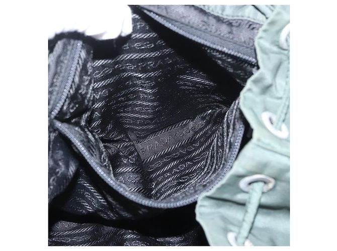 PRADA Rucksack Nylon Green Silver - Ansicht 30