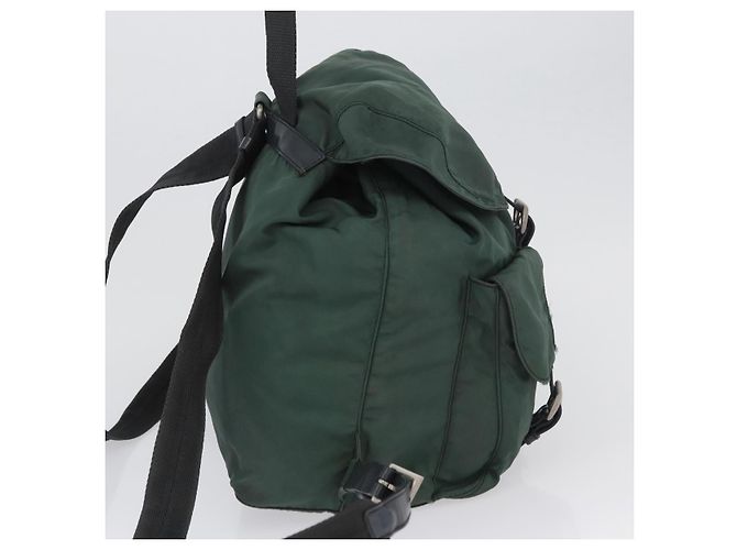 PRADA Rucksack Nylon Green Silver - Ansicht 4