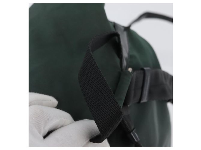 PRADA Rucksack Nylon Green Silver - Ansicht 7