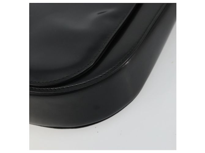 GUCCI Shoulder Bag Leather Black Silver 001 3195 - vista 10