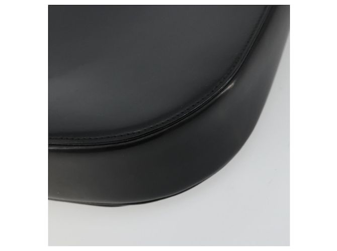 GUCCI Shoulder Bag Leather Black Silver 001 3195 - vista 12