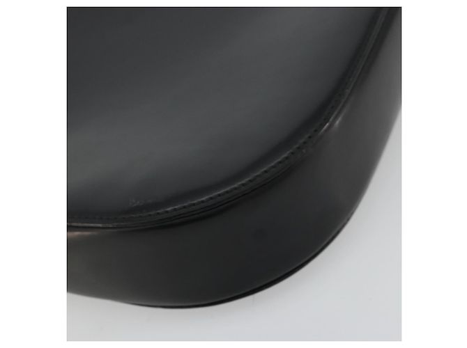 GUCCI Shoulder Bag Leather Black Silver 001 3195 - vista 13