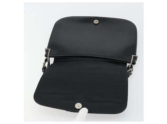 GUCCI Shoulder Bag Leather Black Silver 001 3195 - vista 15