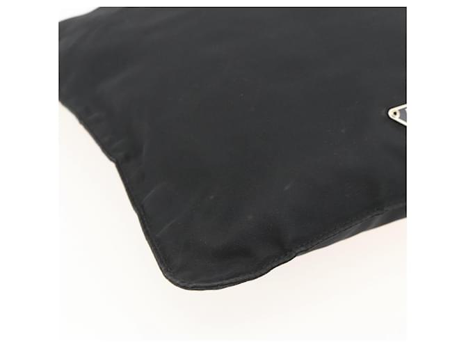 PRADA Shoulder Bag Nylon Black Silver - vista 15