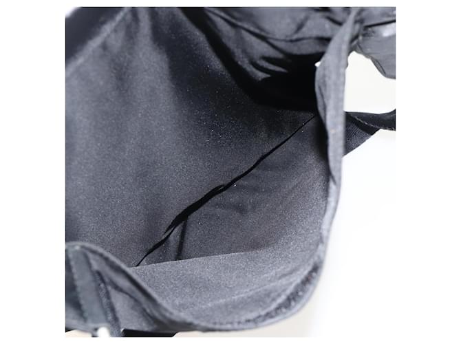PRADA Shoulder Bag Nylon Black Silver - vista 22