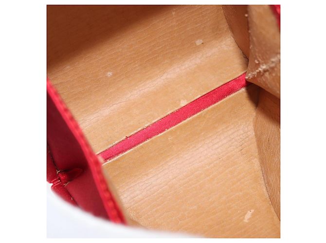LOEWE Shoulder Bag Satin Red Gold - vista 12