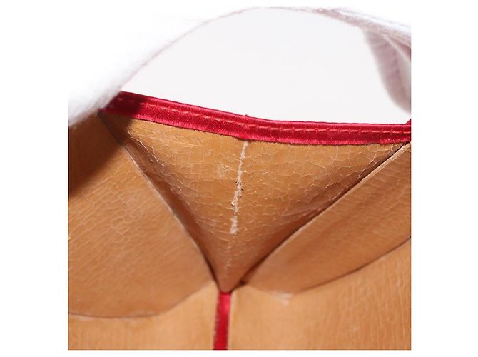 LOEWE Shoulder Bag Satin Red Gold - vista 20