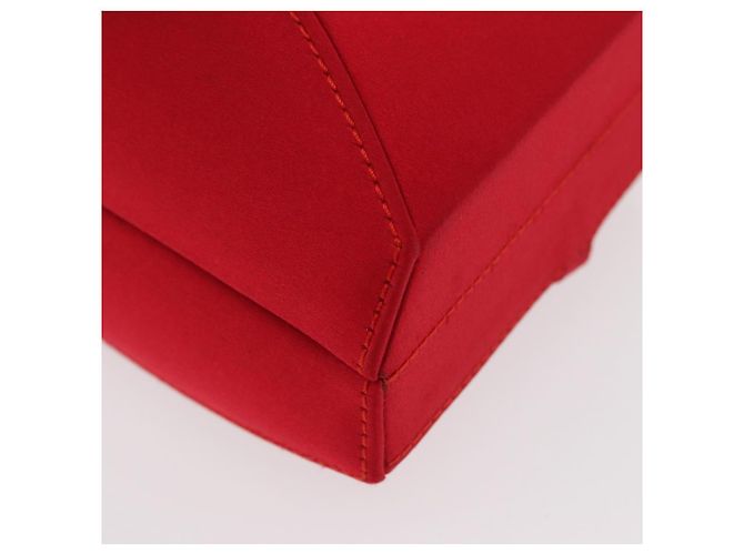 LOEWE Shoulder Bag Satin Red Gold - vista 9