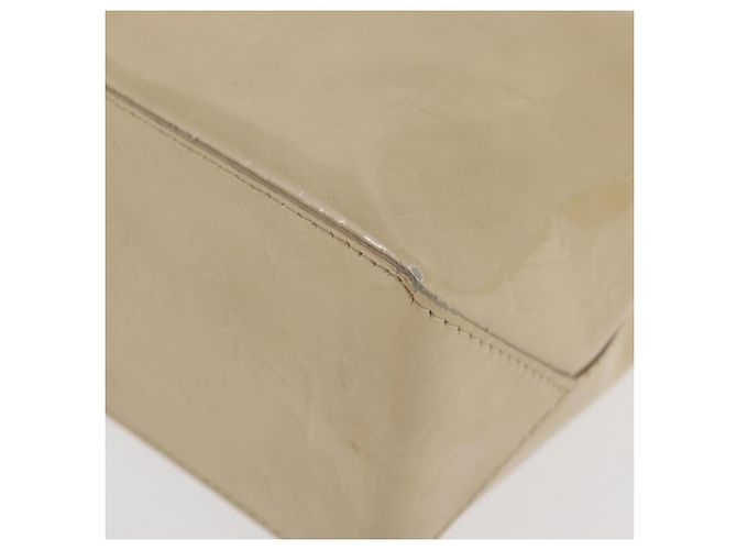 LOUIS VUITTON Monogram Vernis Reade PM Hand Bag Beige M91144 LV - vista 14