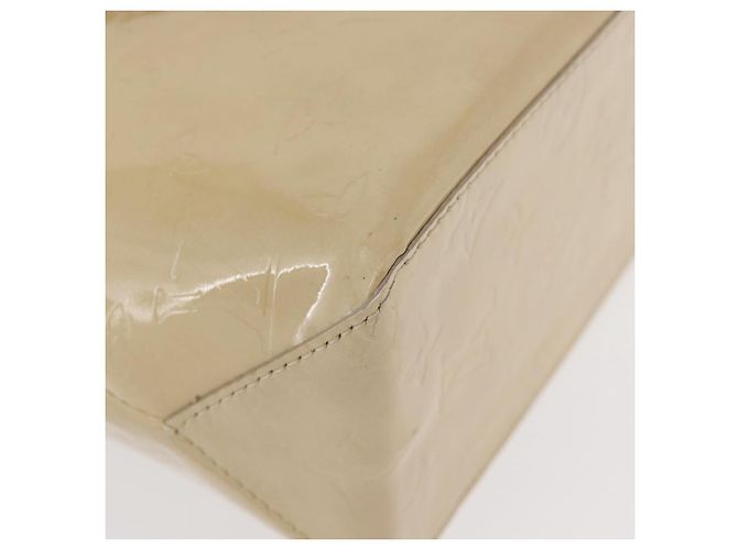LOUIS VUITTON Monogram Vernis Reade PM Hand Bag Beige M91144 LV - vista 15