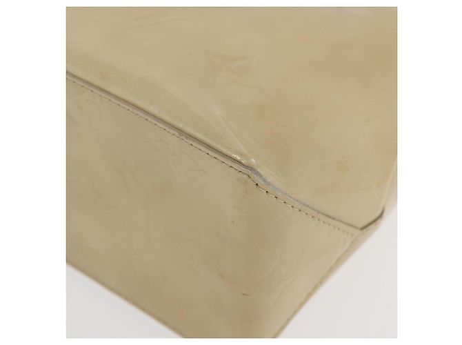 LOUIS VUITTON Monogram Vernis Reade PM Hand Bag Beige M91144 LV - vista 16
