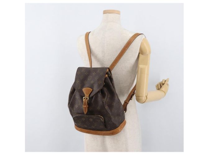 LOUIS VUITTON Monogram Montsouris MM Backpack M51136 LV - vista 26