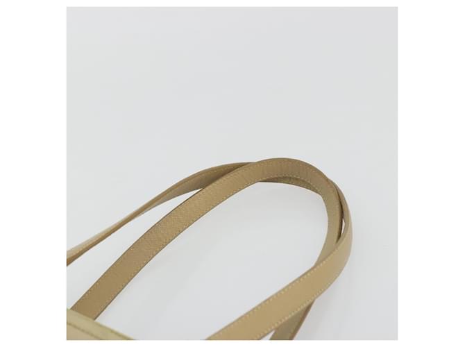 PRADA Tote Bag Nylon Beige Silver - vista 14
