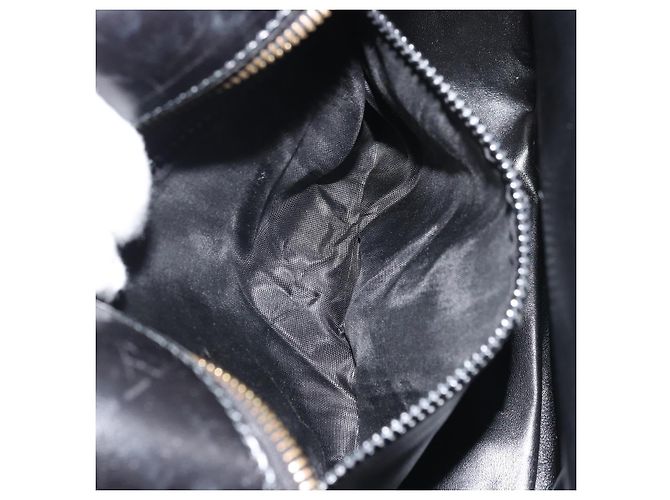 Céline CELINE Circle Shoulder Bag Leather Black Gold - vista 11