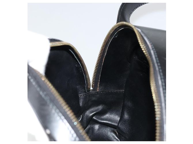 Céline CELINE Circle Shoulder Bag Leather Black Gold - vista 20