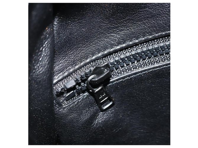 Céline CELINE Circle Shoulder Bag Leather Black Gold - vista 21