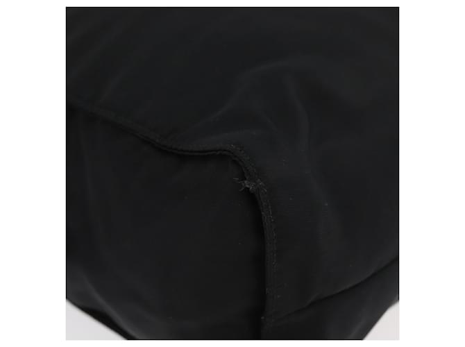PRADA Tote Bag Nylon Black Silver - vista 14