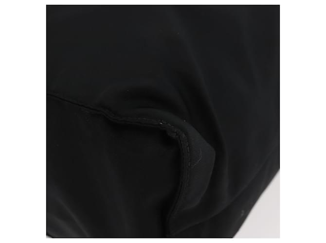 PRADA Tote Bag Nylon Black Silver - vista 16