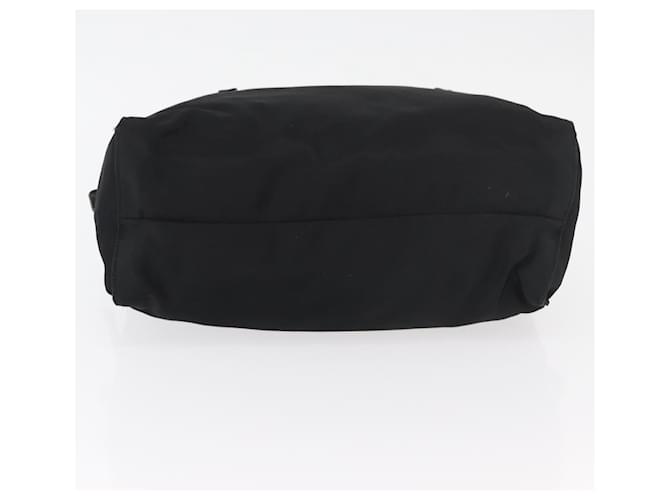 PRADA Tote Bag Nylon Black Silver - vista 5