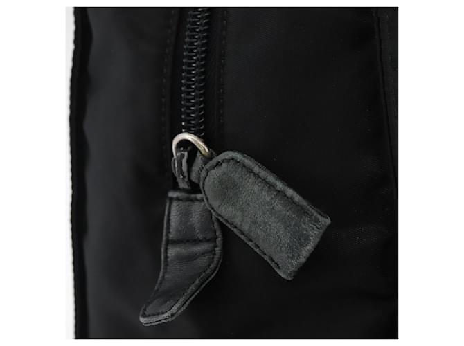 PRADA Tote Bag Nylon Black Silver - vista 9