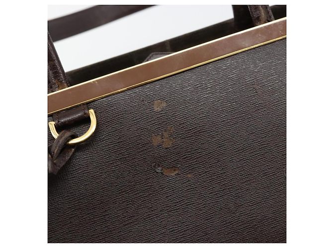 FENDI To joule Tote Bag Leather 2way Brown Gold - vista 20