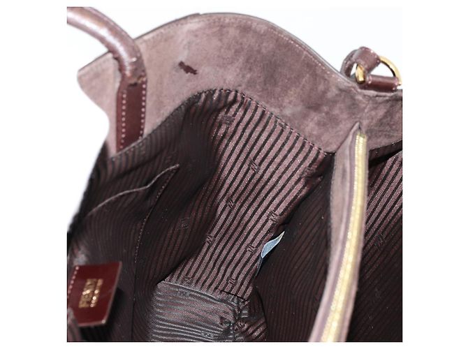FENDI To joule Tote Bag Leather 2way Brown Gold - vista 25